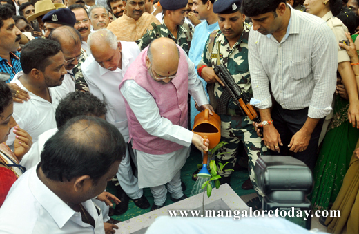 Amith shah rally in mangaluru